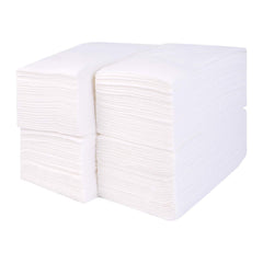 Gmark Linen-Feel Guest Towels – Premium Cloth-Like Paper Hand Napkins, Disposable White Guest Towel (200 Pack) for Kitchen, Bathroom, Weddings or Events GM1059 by Gmark
