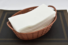 Gmark Linen-Feel Guest Towels – Premium Cloth-Like Paper Hand Napkins, Disposable White Guest Towel (200 Pack) for Kitchen, Bathroom, Weddings or Events GM1059 by Gmark