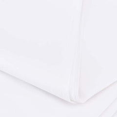 Tosnail 12-Pack Disposable Plastic Tablecloth Rectangle Table Cover - 54 Inch x 108 Inch White