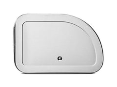 Brabantia Roll Top Bread Bin Matte Stainless Steel