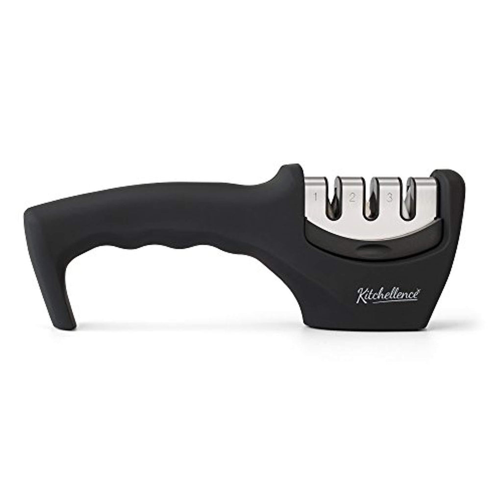 Kitchen Knife Sharpener - 3-Stage Knife Sharpening Tool by