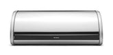 Brabantia Roll Top Bread Bin Matte Stainless Steel