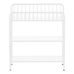 Little Seeds Rowan Valley Lanley Metal Crib and Changing Table Set, Black