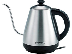 Rosewill Pour Over Coffee Kettle, Electric Gooseneck Kettle, Coffee Temperature Control with Variable Temperature Settings, Stainless Steel, RHKT-17002