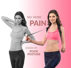 Posture Corrector Spinal Support - Physical Therapy Posture Brace for Men or Women - Back, Shoulder, and Neck Pain Relief - Posture Trainer