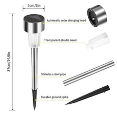 ONSON Solar Light, Outdoor Solar Path Lights for Lawn/Path/Patio/Deck/Driveway/Garden(16 Pack)