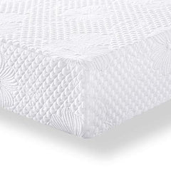 PrimaSleep 8 in Solar Memory Foam, Twin,White Mattress