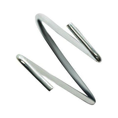 Houseables Ceiling Hook Clips, 100 Pack, 2.5", 10 lb Support, Wire, Grid Hanger, Figure 8, Hanging T-Bar Squeeze Clips, For Classroom/Teacher/Office Organization/Signs/Decorations/Supplies/Graphics