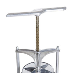 ELIKIDSTO 1.4 Gallon Stainless Steel Manual Fruit Juice and Wine Press - Silver