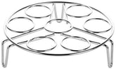 Netany 2 Piece Stainless Steel Egg Steamer Rack for Instant Pot Accessories /Steam Rack for Pressure Cooker Accessories