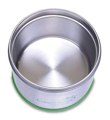 LunchBots Thermal 16 oz. All Stainless Steel Interior - Insulated Food Container Stays Warm for up to 5 Hours or Cold for 10 Hours - Leak Proof Soup Jar for Portable Convenience - Lime Green