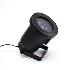 Christmas Projector Light White Snowflake Waterproof Motion Projector Snowflake Spotlight LED Light for Patio, Lawn, Garden Holiday Party