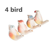 PHEVOS Porcelain Bird Water Whistles, Real Bird Singing,Nostalgic Music Bath Toys(4 Bird)