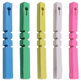 Useekoo Plastic Plant Nursery Garden Labels, 600 Pcs Wrap Around Plastic Tree Tag, Pot Marker Garden Stake Tags (21x2cm, 5color)