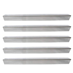 Onlyfire Gas Grill Replacement Stainless Steel Flavorizer Bars/Heat Plate/Heat Shield for Weber Genesis 300 Series Grill (Side-Mounted Panel), Set of 5, 24 1/2'' x 2 2/5'' x 2 2/5''
