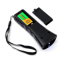 LAKA Ultrasonic Dog Repeller,Dog Bark Control Device,Anti Barking Deterrents Silencer Stop Barking Bark, Electronic Dog Trainner with LED Flashlight