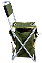 Infinite Cedar 10-piece Gardening Tool Set with Zippered Detachable Tote and Folding Stool Seat with Backrest