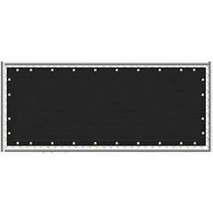Shade&Beyond 4' x 50' Fence Privacy Screen Black Heavy Duty 150 GSM Fencing Mesh Shade Net Cover for Wall Garden Yard Backyard Indoor Outdoor Home Decoration