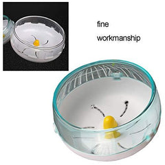 Hamster Exercise Ball Exercise Wheel Silent Spinner Running Spinner Wheel Toys for Gerbils Mice Guinea Pig and Other Small Animal Random Color 1PC