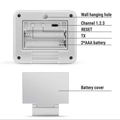 ThermoPro TPR65 Fitting Rainproof Transmitter TP60S/TP65 Thermometer Humidity Monitor, Battery Included,(Accessory Only, Can NOT Be Used Alone)