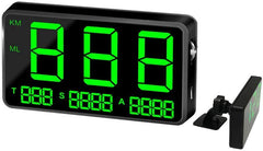 Digital Universal GPS HUD Speedometer Display GPS Head Up Dispaly Speedometer Car Truck Odometer with Over Speed Warning/Car Clock / 5.4in Large Screen KingNeed C90