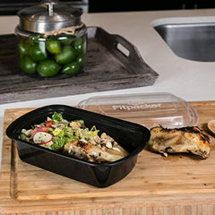 Fitpacker XL Meal Prep Containers BPA-Free Food Storage and Portion Control (38oz - Set of 16)