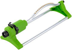 YESTAR Garden Oscillating Sprinkler Lawn Sprinkler with Brass 17 Holes for Yard Width & Flow Control, Water Up to 3,600 Sq. Ft.