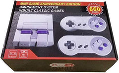 Mini Classic Game Consoles Mini Retro Game Consoles Built-in 660 Games Video Games Handheld Game Player (AV Out Cable 8-Bit) Bring You Happy Childhood Memories