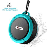 8Gtech Shower Speaker, Waterproof Wireless Bluetooth Speaker with 5W Driver, Suction Cup, Built-in Mic, Hands-Free Speakerphone, Portable Waterproof Bluetooth Speaker for Pool, Beach,Bicycle,Outdoor