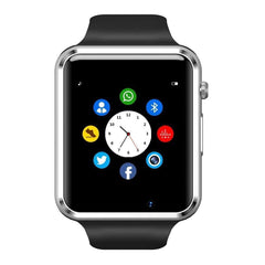 Bluetooth Smart Watch - Wzpiss Smartwatch Touch Screen Wrist Watch with Camera/HCM Card Slot Compatible with iOS iPhones Android Samsung for Kids Women and Men (Black)