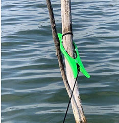 GREEN MORE 2 Pack Brush Gripper The Harder You Pull The Harder IT Grips! Anchor Your Kayak, Canoe or Boats up to 22 feet. Float Tubes, Fishing, Hunting, Ground Blinds, Camping & More