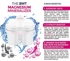 BWT Premium Mg Water Filter, Custom USA Formulation (5+1 Pack) Custom USA 60 Day Formulation
