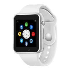 Bluetooth Smart Watch - Wzpiss Smartwatch Touch Screen Wrist Watch with Camera/HCM Card Slot Compatible with iOS iPhones Android Samsung for Kids Women and Men (Black)