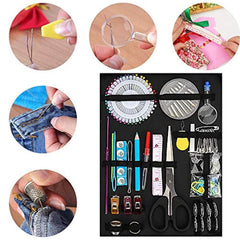 SÄKER Sewing Kits for Adults Travel Sewing Kit, 183 Premium Sewing Supplies with Buttons/Needle/38 XL Thread/Scissors etc, Large Basic Sewing Kit for College Student/Kids/Beginners/Men/Women