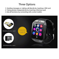 Bluetooth Smart Watch Touchscreen with Camera, Sim Card Slot,Music,Unlocked Smartwatch Cell Phone for Android Samsung and iOS