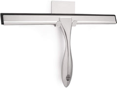 Quntis Stainless Steel Squeegee for Shower Doors, All-Purpose Shower Squeegee for Bathroom, Window and Car Glass, 14 Inches
