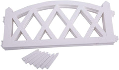 CenYC Garden Plastic Fence Pickets Indoor Outdoor Protective Guard Edging Decor