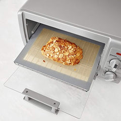 2-Pack Non-Stick Silicone Baking Mat, Toaster Oven Liner, Cookie Sheet, 16.5" x 11.5 by GAOAG