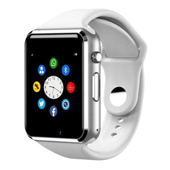 Bluetooth Smart Watch - Aeifond Touch Screen Sport Smart Wrist Watch Smartwatch Phone Fitness Tracker with Camera Pedometer HCM TF Card Slot for iPhone iOS Samsung Android for Men Women Kids (Gold)