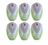A1 Critter Control Ultrasonic Pest Repeller 6-Pack Green
