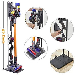 FOHO Vacuum Stand for Dyson V11 V10 V8 V7 V6,Stable Metal Storage Bracket Stand Holder for Dyson Handheld DC30 DC31 DC34 DC35 DC58 DC59 DC62 Cordless Vacuum Cleaners & Accessories & Attachments