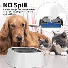 PETOCAT Vitalumos Dog Water Bowl, Splash-Free Pet Bowl with Antibacterial Material, Vehicle Carried Water Bowl for Dogs/Cats/Pets