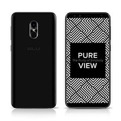 BLU Pure View -32GB +3GB RAM, 5.7” HD+ 18:9 Display Smartphone with Dual Front Selfie Cameras -Black