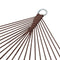 SUNMERHC Caribbean Hammock Soft-Spun Polyester Rope for Outdoor Garden Patio,450 lbs Capacity (Mocha)