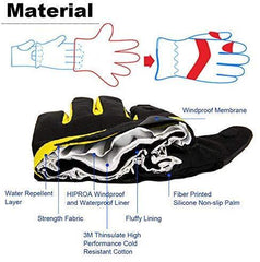 EnergeticSky Waterproof Winter Gloves,3M Thinsulate Ski & Snowboard Gloves for Men and Women,Touchscreen Gloves for Fishing,Photographing,Hunting Outdoor Activities.