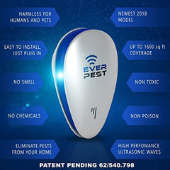 uniguardian Professional Home (4 unidades) electrónica repelente de interior