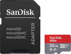 Sandisk Ultra 128GB Micro SDXC UHS-I Card with Adapter - 100MB/s U1 A1 - SDSQUAR-128G-GN6MA