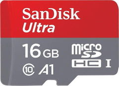 Sandisk Ultra 128GB Micro SDXC UHS-I Card with Adapter - 100MB/s U1 A1 - SDSQUAR-128G-GN6MA