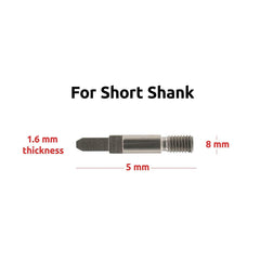 TAROSE 6 Pcs Plug-n-Play Percussion Massage Tips &Bits for Jigsaw Massage Tool Adapter - Deep Tissue Adaptor, Personal Massage Tool with 4pcs Shaft