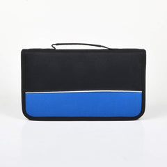 XtremPro CD DVD VCD Blue-Ray Nylon Zipper Wallet Case 24 Capacity- Black (11091)